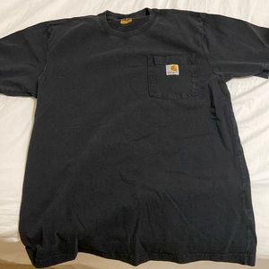 Carhartt Black T shirt size Small heavy weight